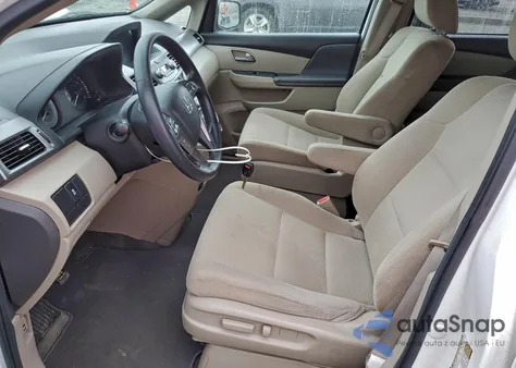 2013 Honda Odyssey Lx из США, поврежденный, VIN 5FNRL5H21DB082748